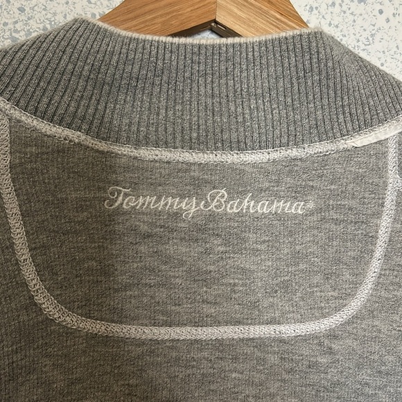 Tommy Bahama Big & Tall Flip Coast Half-Zip Reversible Sweatshirt size XL - Picture 3 of 7